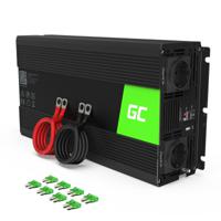 Green Cell INV22 netvoeding & inverter Auto 1500 W Zwart - thumbnail