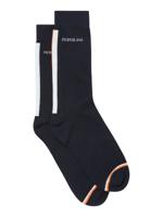 Petrol Industries Heren sok met dubbele streep Dark navy - OS