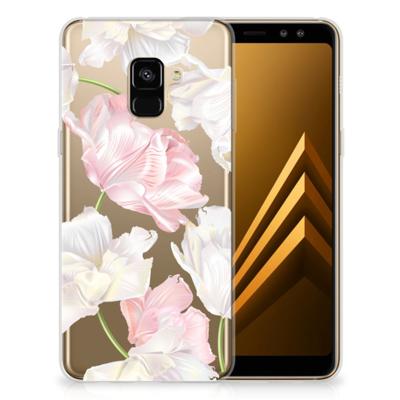 Samsung Galaxy A8 Plus (2018) TPU Case Lovely Flowers
