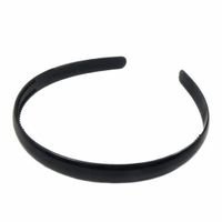 4x Zwarte dames diadeem/haarband