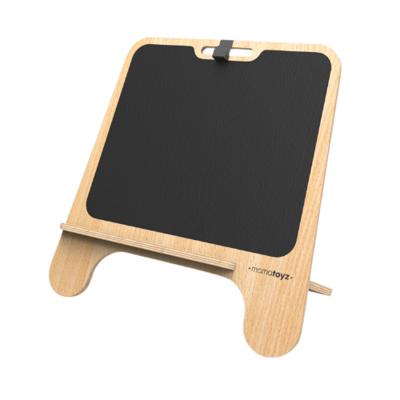 Mamatoyz krijtbord Kara Tahta meisjes 50 cm hout naturel/zwart Mamatoyz krijtbord Kara Tahta meisjes 50 cm hout naturel/zwart