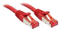 LINDY 47735 RJ45 Netwerkkabel, patchkabel CAT 6 S/FTP 3.00 m Rood 1 stuk(s)