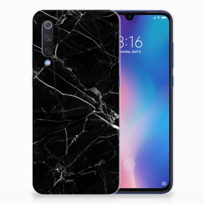 Xiaomi Mi 9 TPU Siliconen Hoesje Marmer Zwart - Origineel Cadeau Vader Xiaomi Mi 9 TPU Siliconen Hoesje Marmer Zwart - Origineel Cadeau Vader
