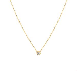 TFT Collier Fantasie geelgoud-zirconia 1,0 mm 41-43-45 cm