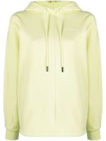 Karl Lagerfeld hoodie en coton biologique à logo brodé - Vert