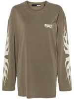 ROTATE BIRGER CHRISTENSEN t-shirt Enzyme en coton biologique - Marron