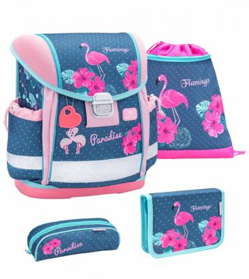 Belmil rugzakset Flamingo Paradise 19 L polyester roze 4-delig Belmil rugzakset Flamingo Paradise 19 L polyester roze 4-delig