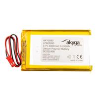 3,7 V 4000 mAh batterij batterij LP805080 lithium-polymeer AKYGA AKY0580 Li-Po batterij PCM JST 2-polige aansluiting 2,54 15 cm