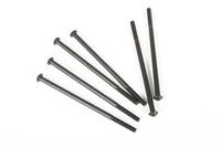 Hinge Pin 4x85mm (Threaded) (Black) (6pcs) (AX31050)