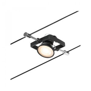 Paulmann PAULMANN 12V-kabelsysteem lamp GU5.3 Zwart (mat), Chroom