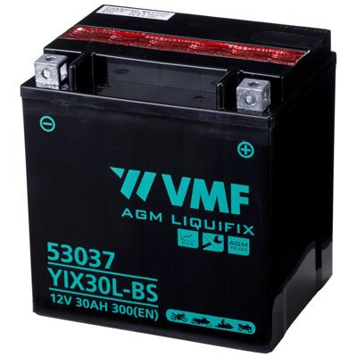 VMF Powersport Liquifix accu 12 V 30 Ah YIX30L-BS VMF Powersport Liquifix accu 12 V 30 Ah YIX30L-BS
