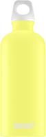 SIGG - Aluminium drinkfles - Traveller Lemon Touch - Klimaatneutraal gecertificeerd - Geschikt voor koolzuurhoudende dranken - Lekvrij - Vederlicht - BPA-vrij - Geel - 0,6L