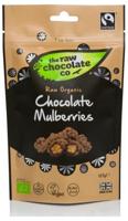 The Raw Chocolate Co Biologische Chocolate Mulberries 125 Gram