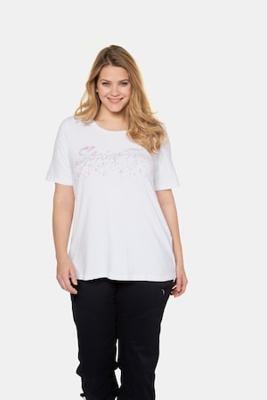 Ulla Popken T-shirt, ronde hals - Grote Maten
