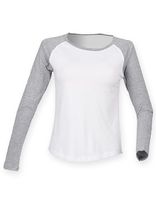 SF Kleding SF271 Women`s Long Sleeved Baseball T