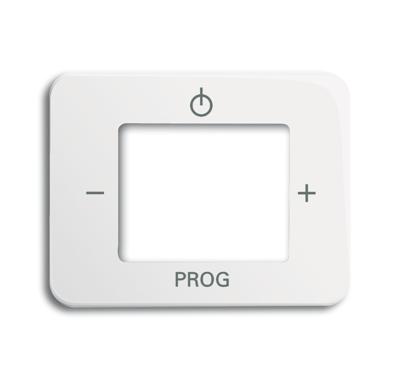 Busch-Jaeger Alpha Nea centraalplaat voor digitale radio, studiowit mat Busch-Jaeger Alpha Nea centraalplaat voor digitale radio, studiowit mat