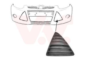 Plaat, bumper ** Equipart ** VAN WEZEL, Inbouwplaats: Links voor, u.a. fÃ¼r Ford