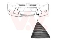 Plaat, bumper ** Equipart ** VAN WEZEL, Inbouwplaats: Links voor, u.a. für Ford