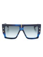 Balmain Eyewear lunettes de soleil B-Grand à monture carrée - Bleu