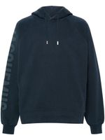 Jacquemus haut Le Hoodie Typo en coton - Bleu - thumbnail