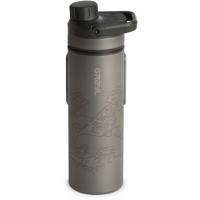 Grayl Grayl UltraPress Purifier Titanium Fles met Waterfilter - 500ml