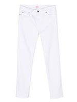 DSQUARED2 KIDS jean à coupe droite - Blanc