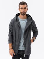 Heren sweatshirt - donkergrijs B1371, maat XXL