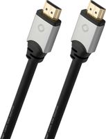 OEHLBACH HDMI Cables HDMI kabel 1,2 m HDMI Type A (Standaard) Zwart, Grijs - thumbnail