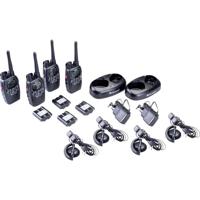 Midland Midland G7 Pro 4x set, PMR446 2x charger, 4x MA24-L headset C1090.19 PMR-portofoon Set van 4 stuks - thumbnail