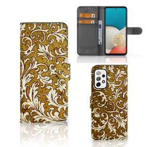 Wallet Case Samsung Galaxy A73 5G Barok Goud