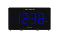 Emerson Radio ER100105 wekker Digitale wekker Zwart, Zilver