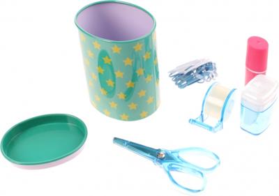 Moses mini bureaubox 7 delig groen