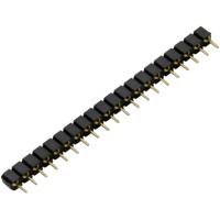 TRU COMPONENTS Female header (precisie) Aantal rijen: 1 Aantal polen per rij: 2 TC-2506403 1 stuk(s)