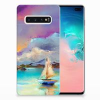 Hoesje maken Samsung Galaxy S10 Plus Boat - thumbnail