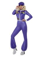 70s Dancing Queen Costume Purple