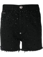 Philipp Plein short à patch logo - Noir