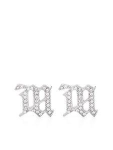 MISBHV M sterling-silver earrings - Argent