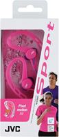 JVC HA-ECX20-E In-ear sport-hoofdtelefoon roze