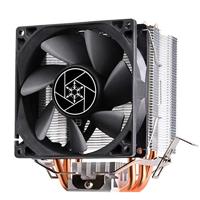 Silverstone SST-KR02 - Kryton CPU-koeler, uitstekende koeling en geluidsarm, stil hydraulisch lager 92 mm ventilator, universele socket-compatibiliteit