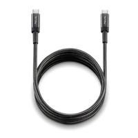 NGS KNOT 100W-3-3m USB C naar USB C kabel, 100W snel opladen, 480Mbps dataoverdracht, hoge duurzaamheid, ideaal voor mobiele telefoons, tablets en laptops