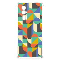 Xiaomi Poco F5 Pro Doorzichtige Silicone Hoesje Funky Retro - thumbnail