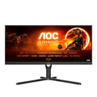 Monitor AOC U34G3XM/EU 34" LED HDR10 VA Flicker free 144 Hz - thumbnail