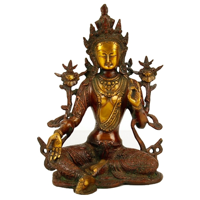 Groene Tara - 26 - Messing - Metaal - M