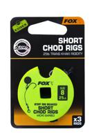 Fox Edge Armapoint Stiff Rig Beaked Chod Rigs Short 3St. 25LB Size 8 - thumbnail