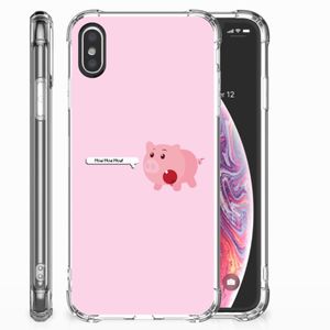 Apple iPhone X | Xs Stevig Bumper Hoesje Pig Mud