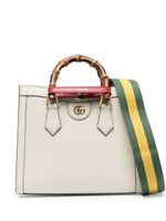 Gucci sac porté épaule à plaque logo - Tons neutres