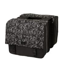 Fastrider Livia Dubbele Fietstas zwart