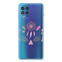 Motorola Moto G100 Telefoonhoesje met Naam Boho Dreamcatcher