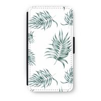 Simple leaves: iPhone X Flip Hoesje - thumbnail