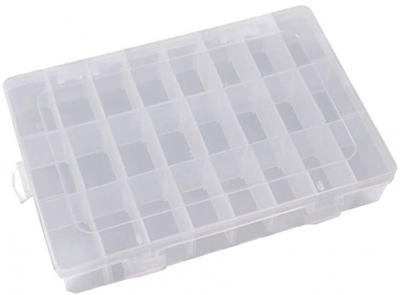 Loom verzamelbox loombands 28 x 22 cm transparant Loom verzamelbox loombands 28 x 22 cm transparant